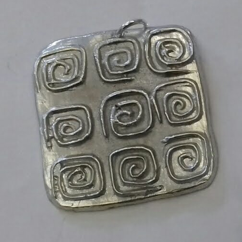 Cast pewter jewellery workshop with Mandy Nash