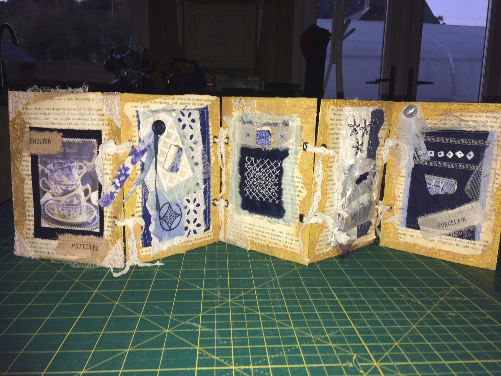 Textile Scrapbooking And Journals