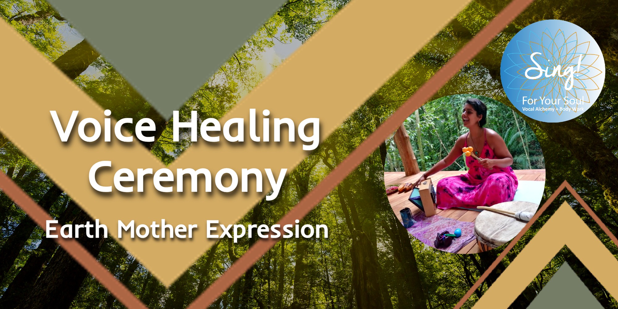 Voice Healing Ceremony (Glastonbury)- Earth Mother Expression with Sing for Your Soul