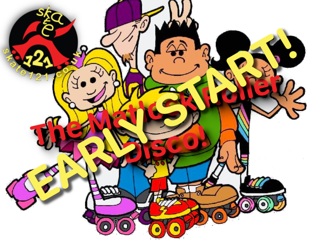 Early Christmas Week Roller Disco. 4.00pm in Matlock.