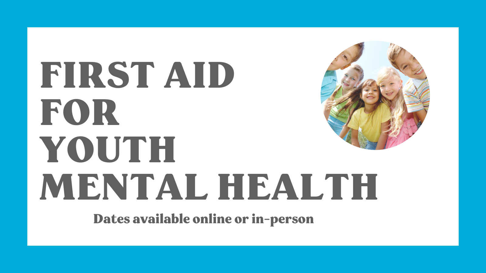 First Aid For Youth Mental Health - Level 2