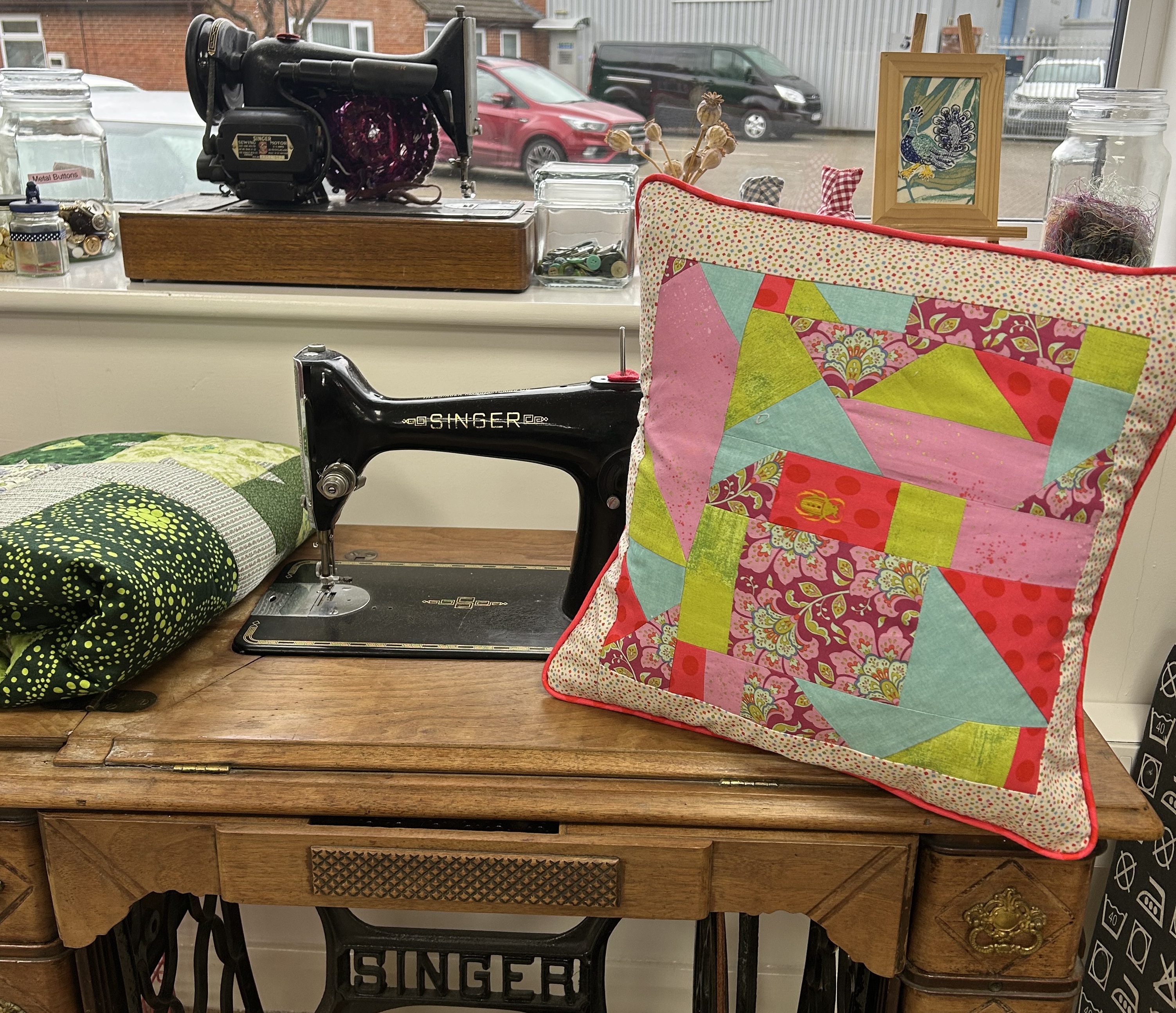 Crumb Quilt Block Cushion Workshop