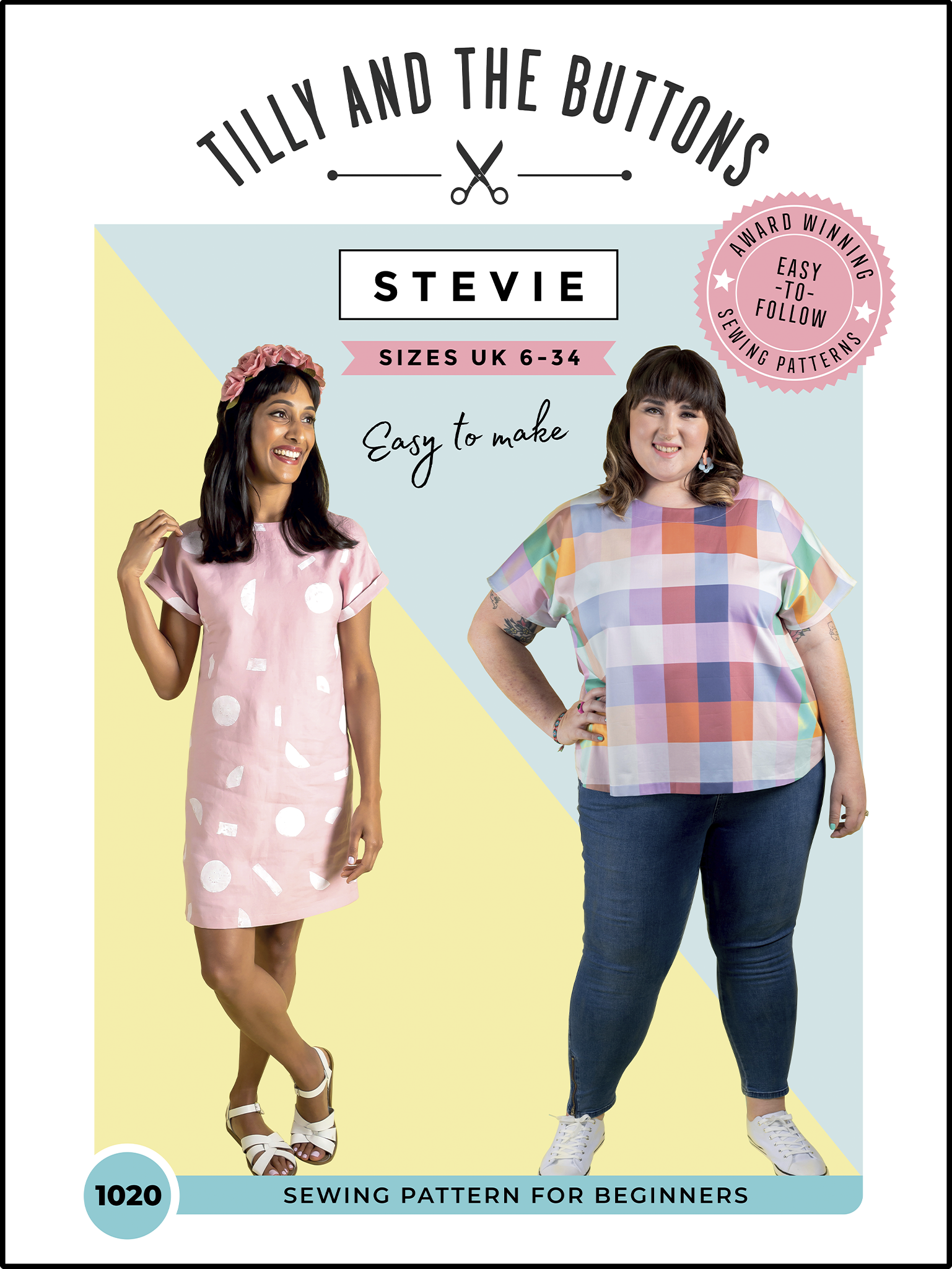 Learn to sew - Stevie Dress or Tunic - Ideal first garment sewing project
