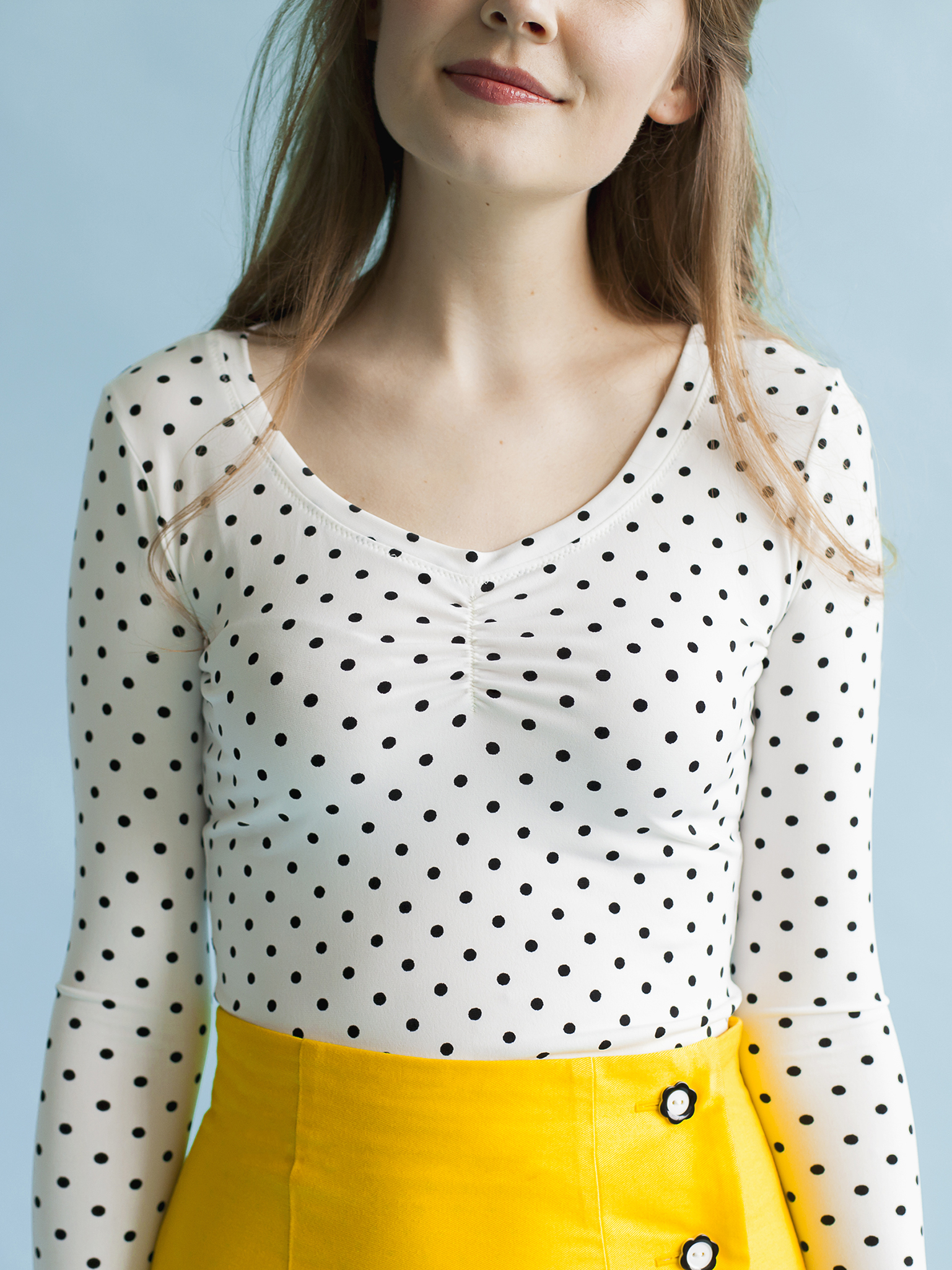 Sew a stretch top - great layering piece 