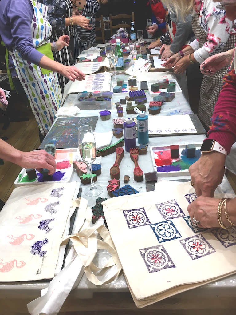 Indian Block Printing Workshop