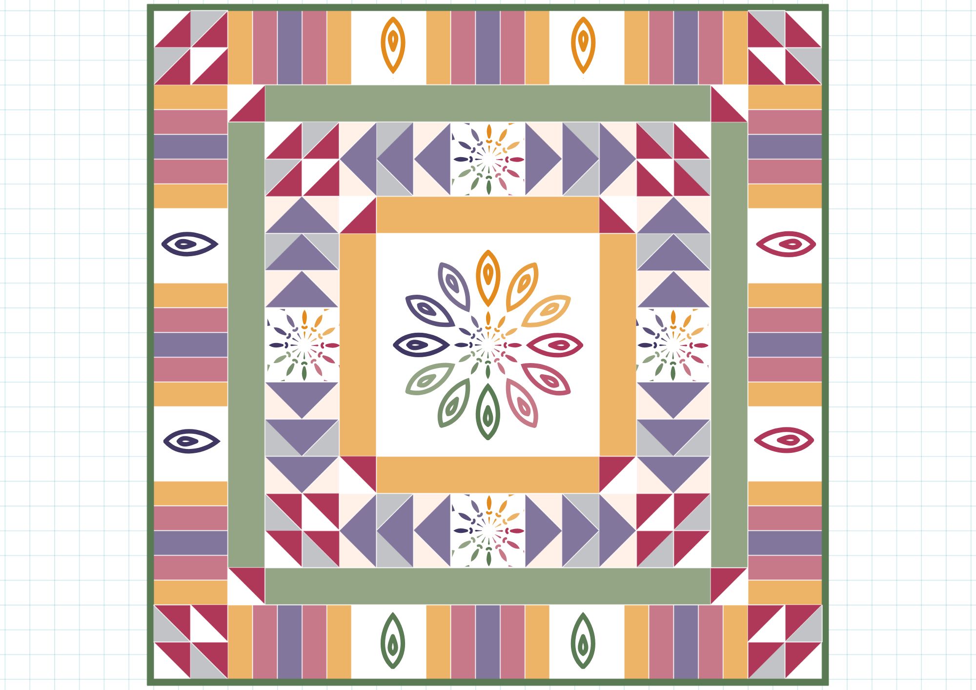 Bright Borders Skills Builder Quilt 