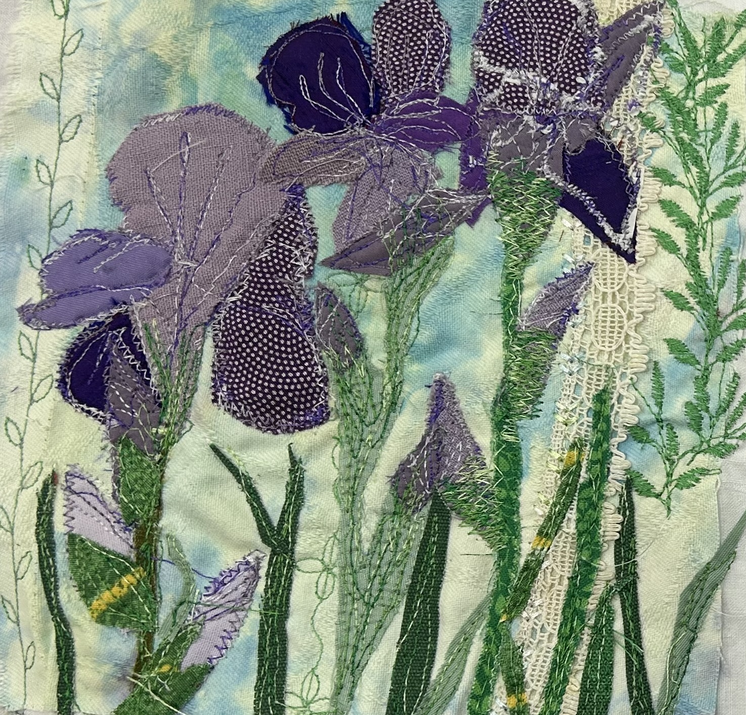 Floral Free-Motion Applique