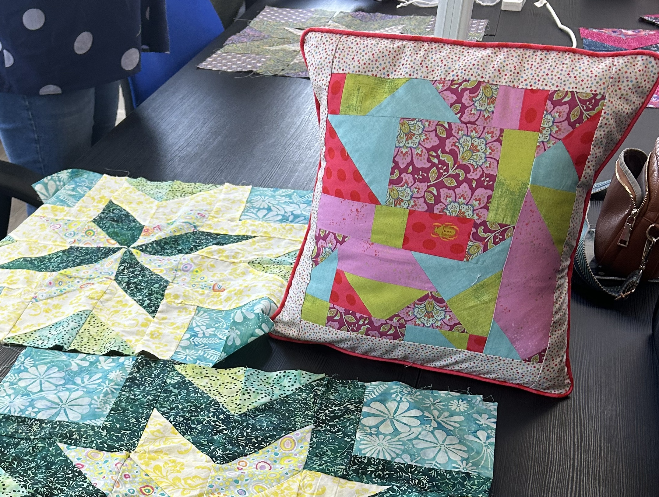 Crumb Quilt Block Cushion Workshop