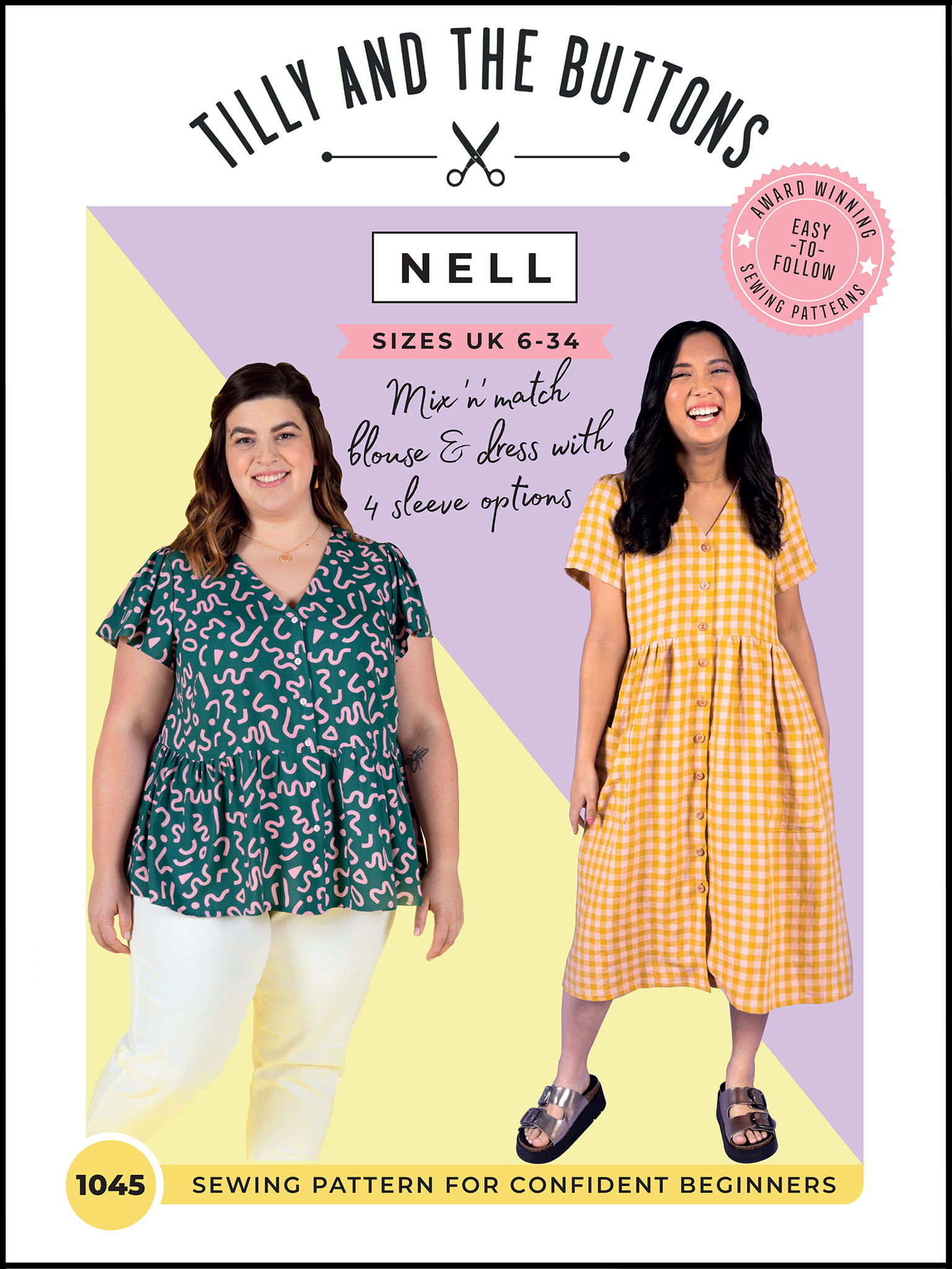 Sew a Dress or Blouse using Tilly and the Buttons Nell