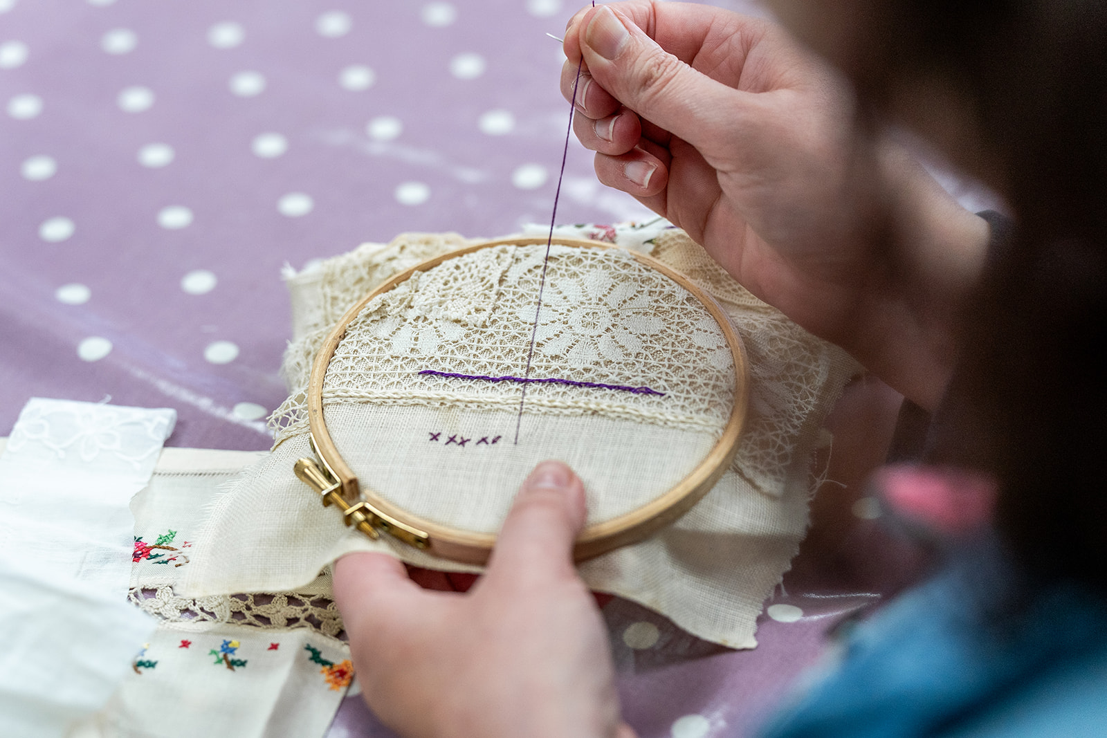 Learn to do Hand Embroidery