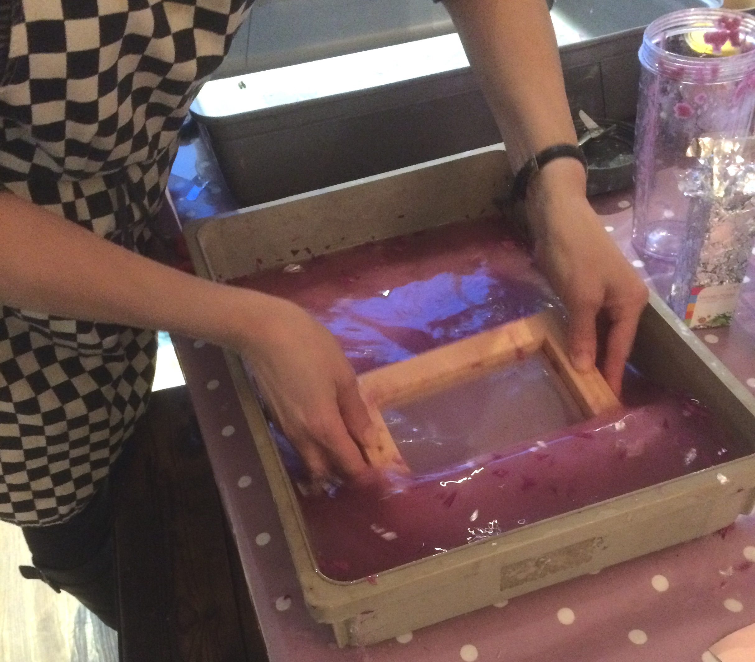 Make your own handmade paper