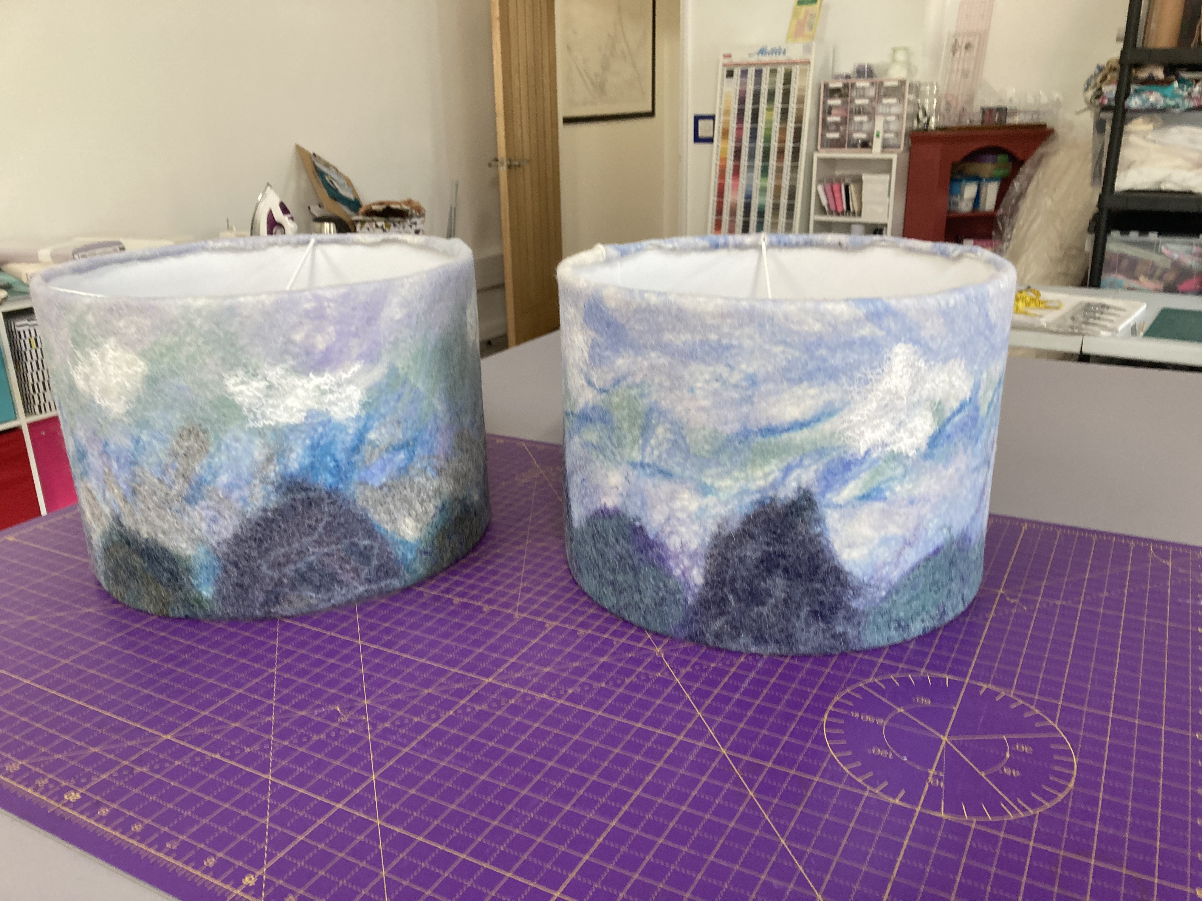 Wet Felt Lampshade Workshop - 2 Part Days