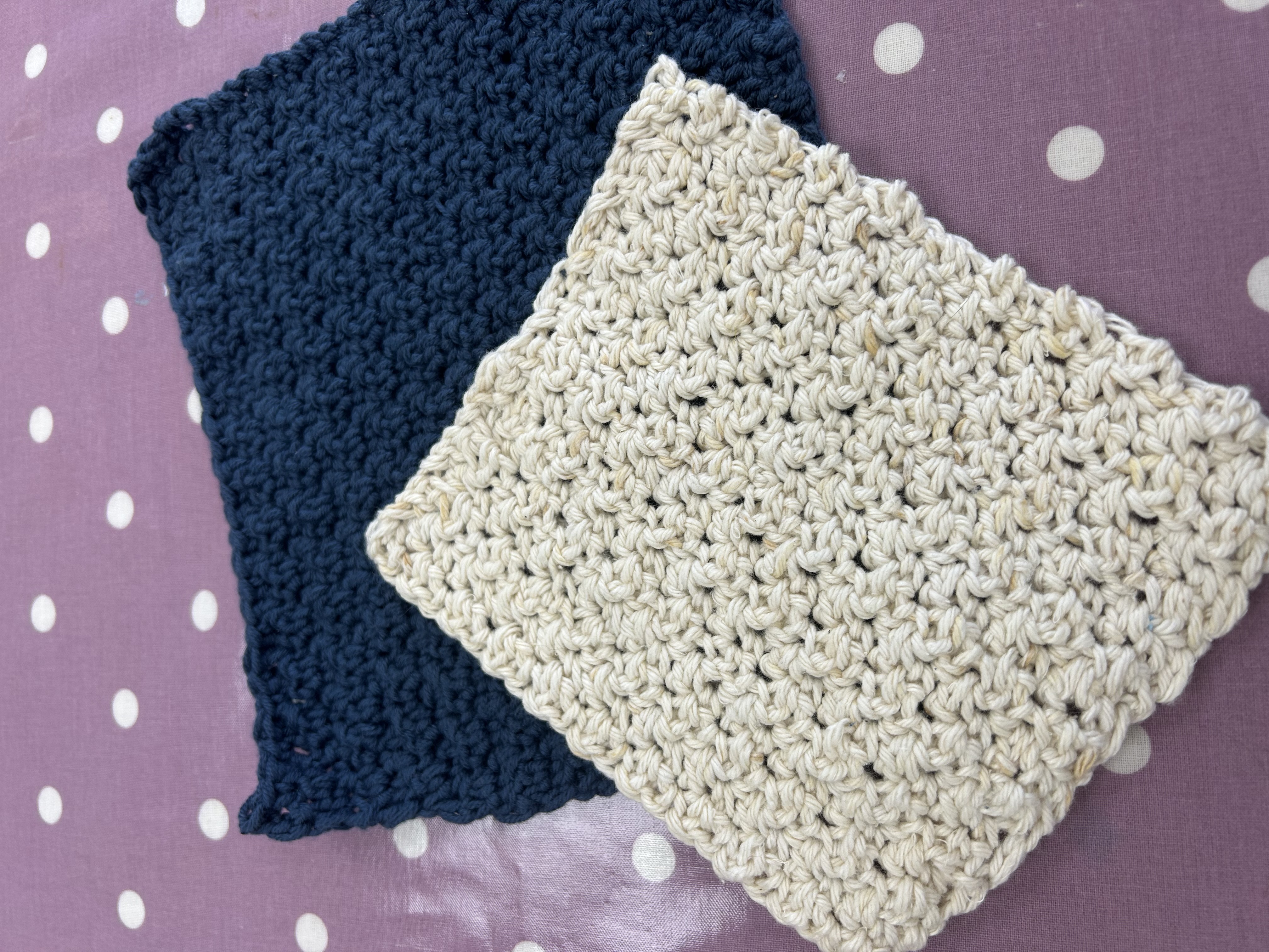 Next Steps in Crochet - Make a dishcloth - Learn new stitches