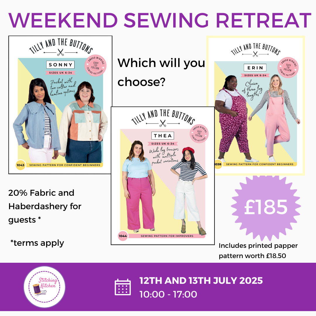 Weekend Sewing Retreat with Hannah 