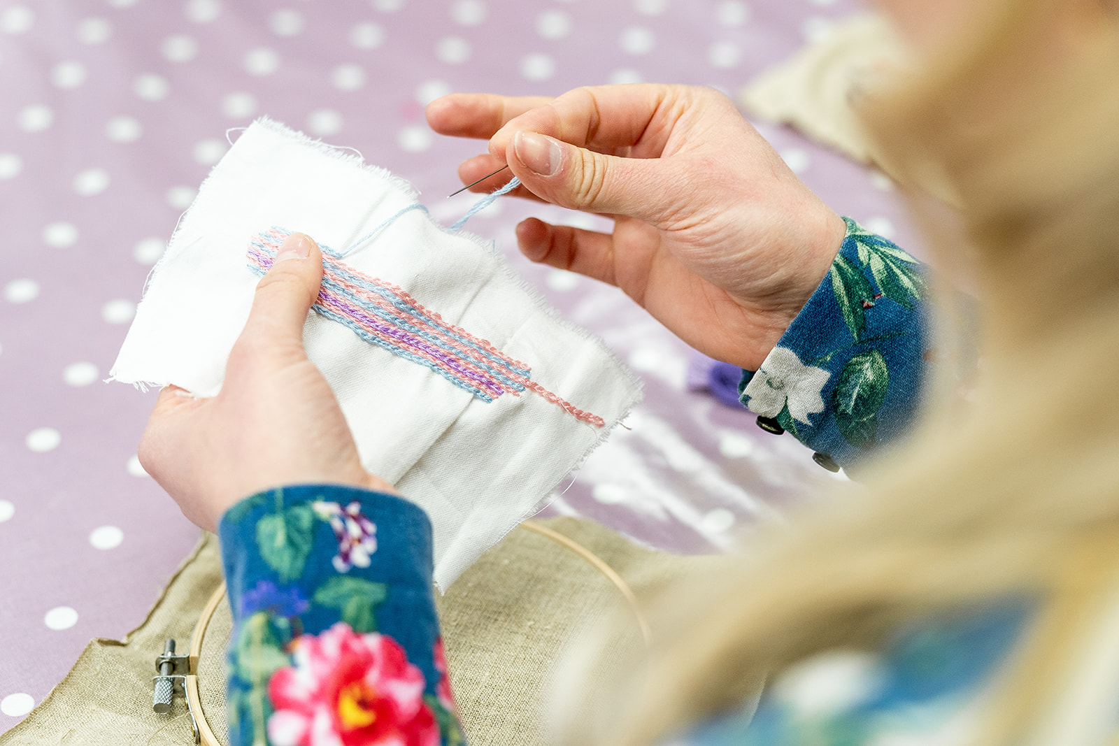 Learn to do Hand Embroidery