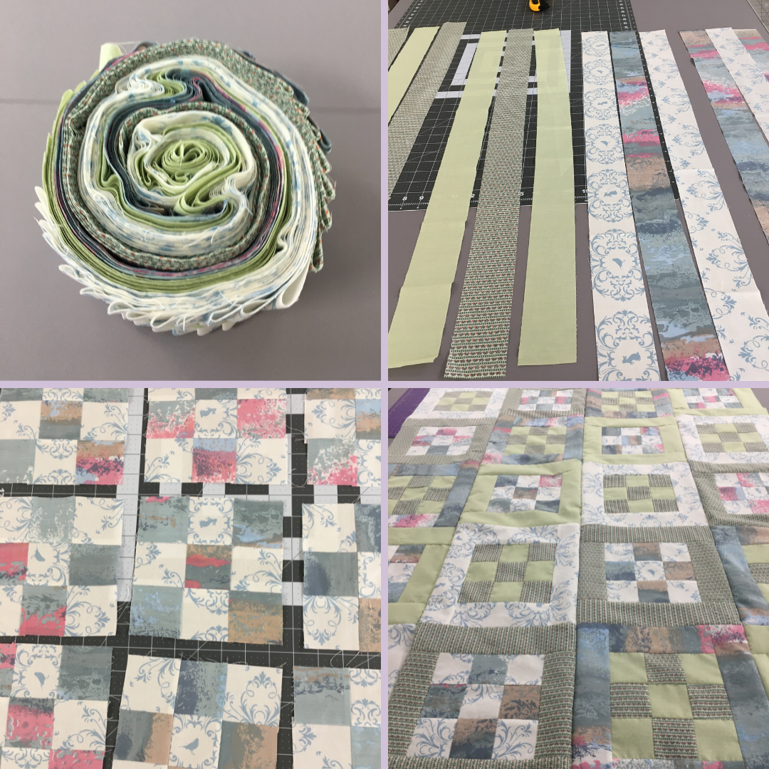 Jelly Roll Basics - Patchwork Quilt for Beginners