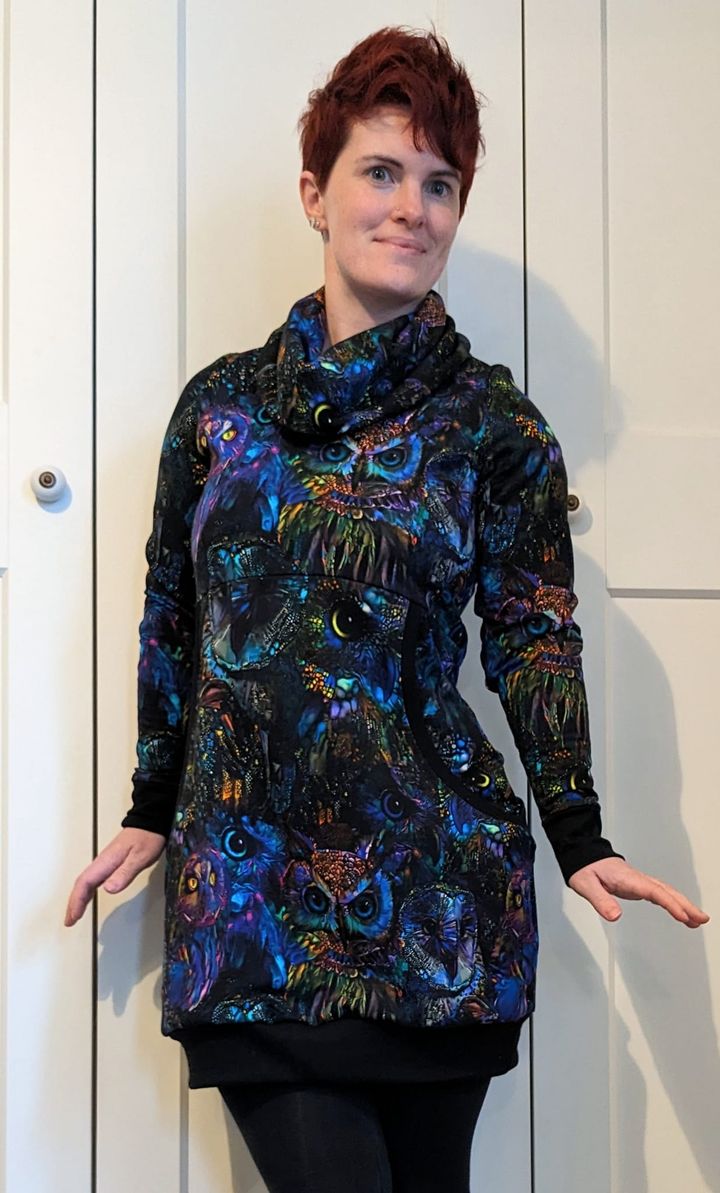 Sweatshirt Dress - Sewing with Stretch with Lindsey