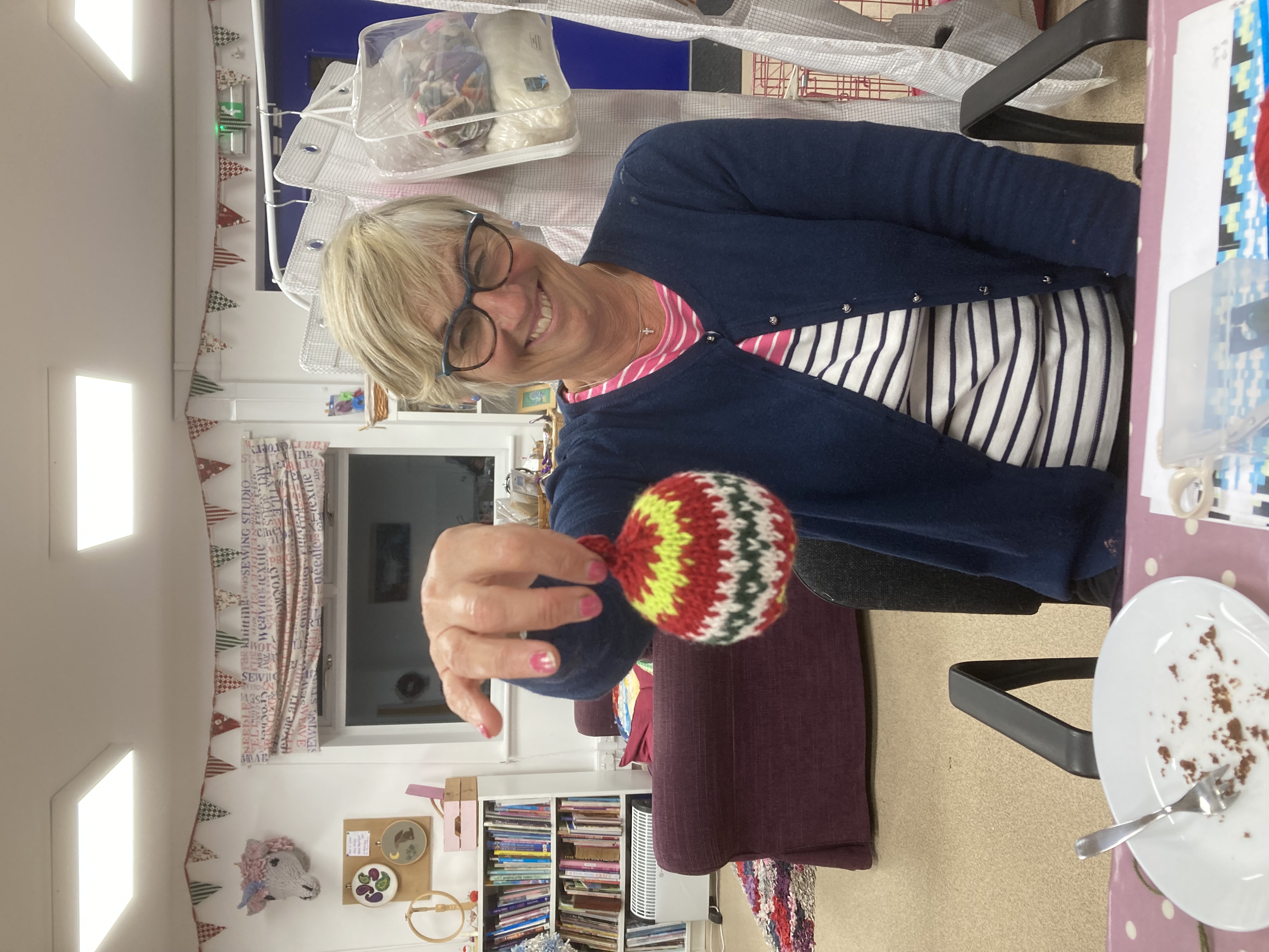 Christmas Knitting - Fair Isle Baubles 