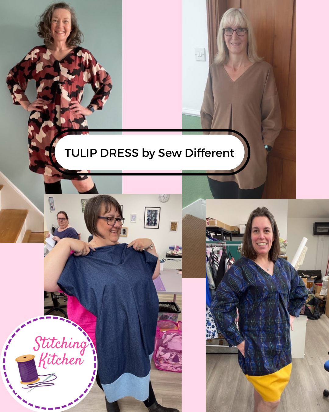 Dress in a Day - Tulip Dress by Sew Different