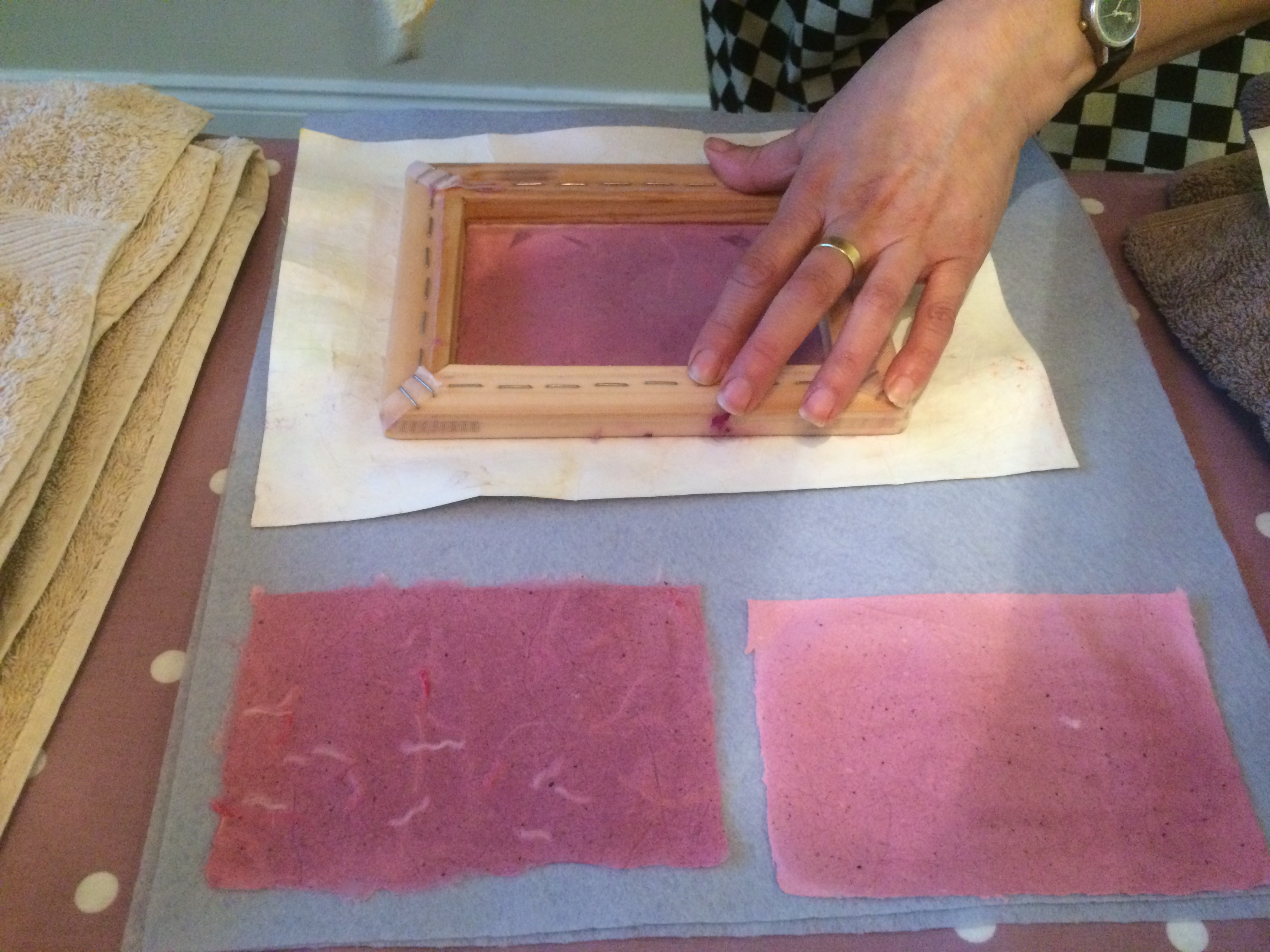 Make your own handmade paper