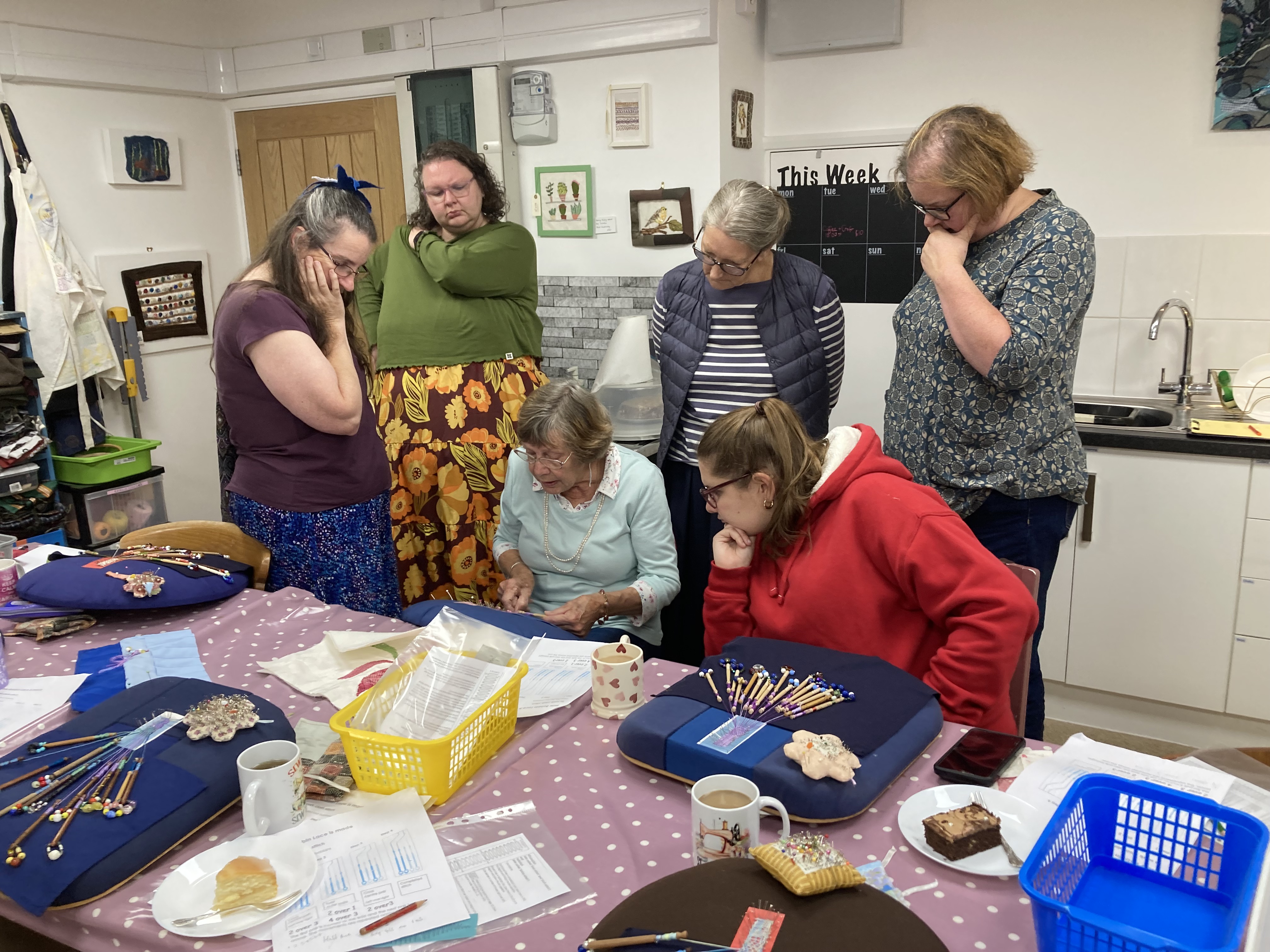 Lacemaking Taster and next steps