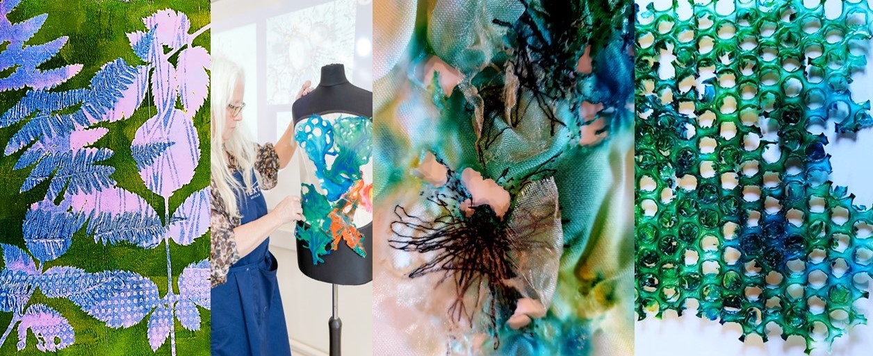 Tea 'N Chat - Surface Textiles Demo/Workshop + Nicky Simpson