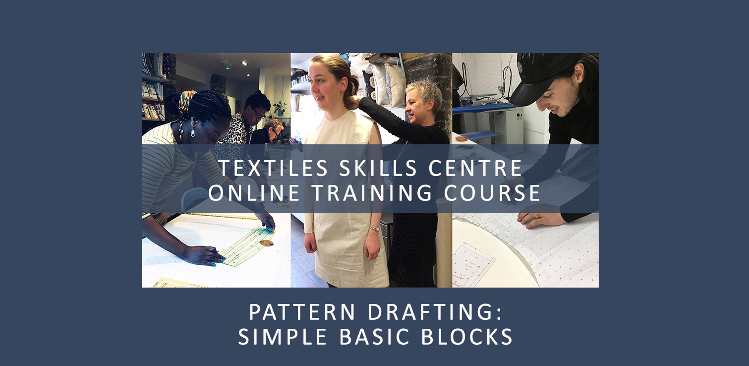 Pattern Drafting: Simple Basic Blocks - Skirt, Dartless Bodice,  Sleeve & Dartless Dress.  (Online On Demand)