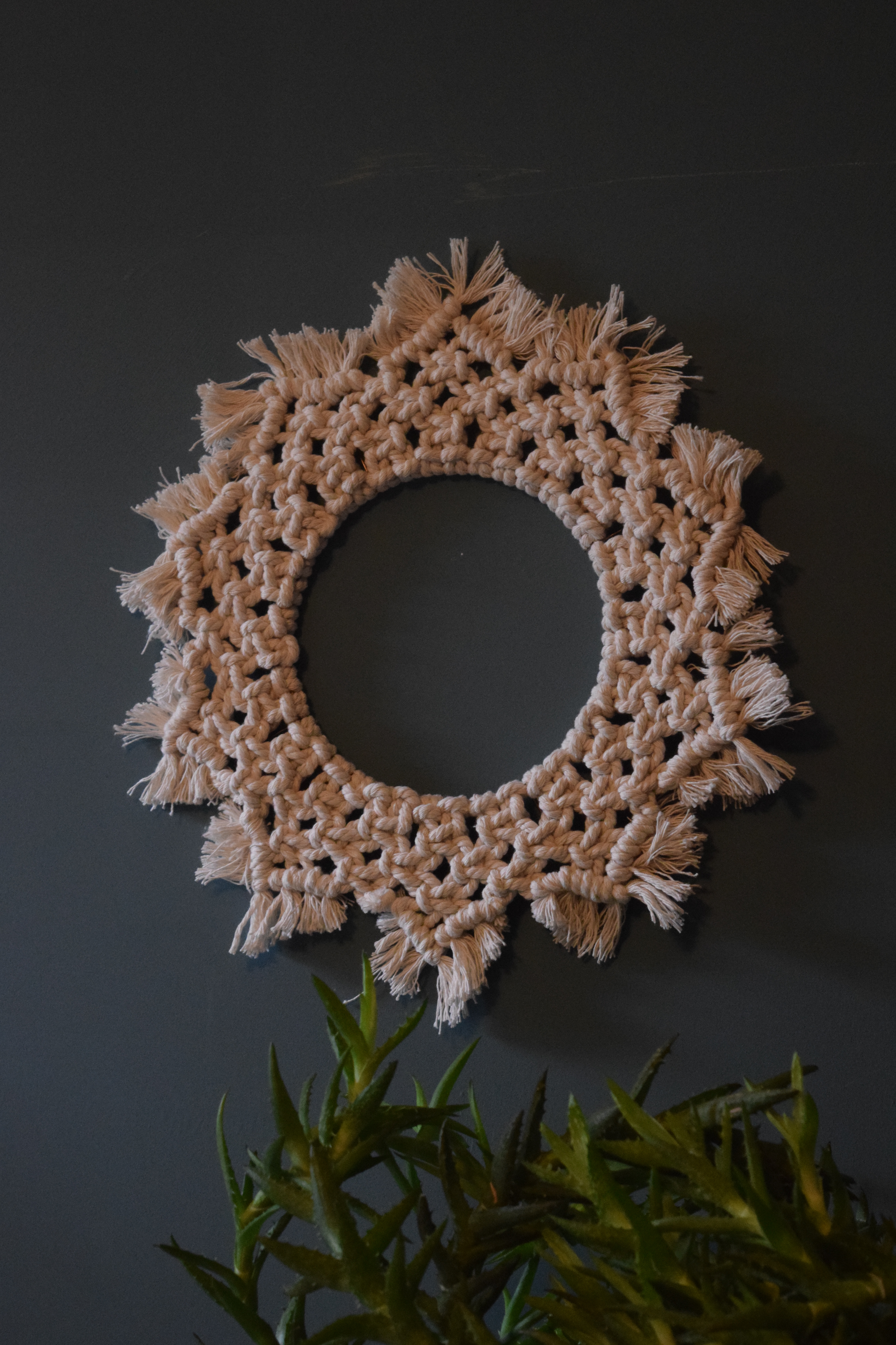 Macrame festive wreath and decoration workshop 