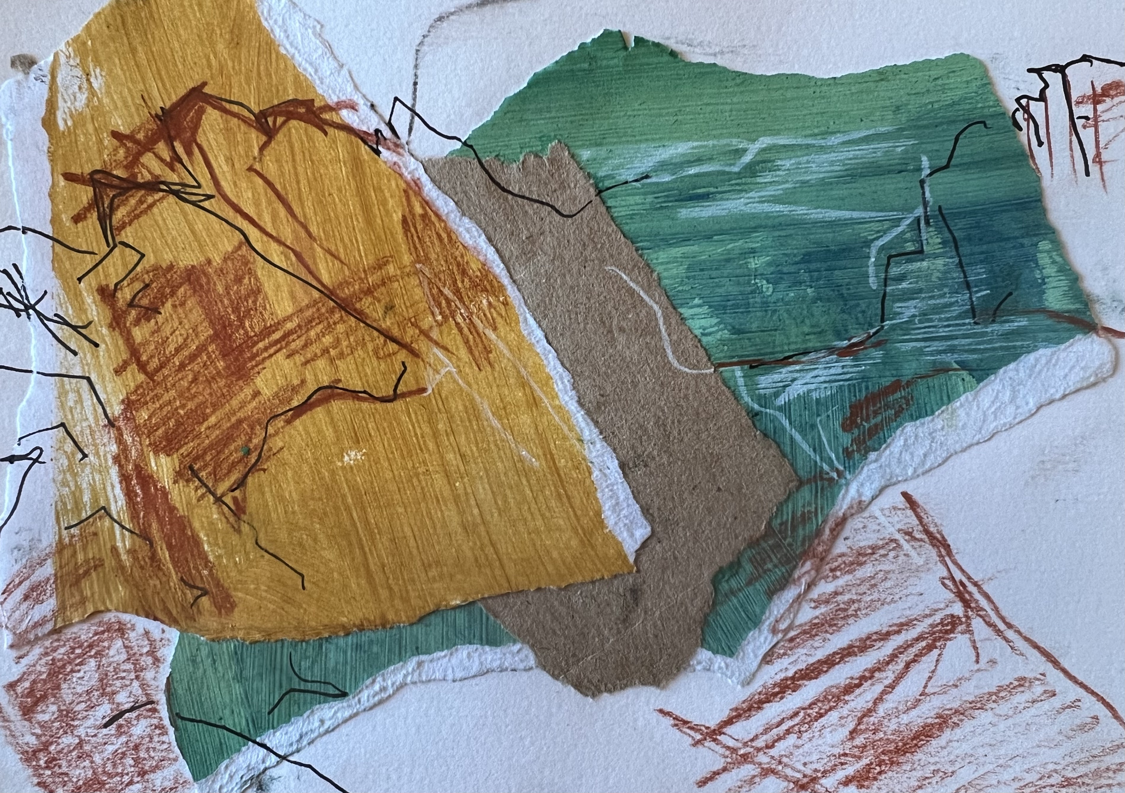 Introduction to mixed media landscapes