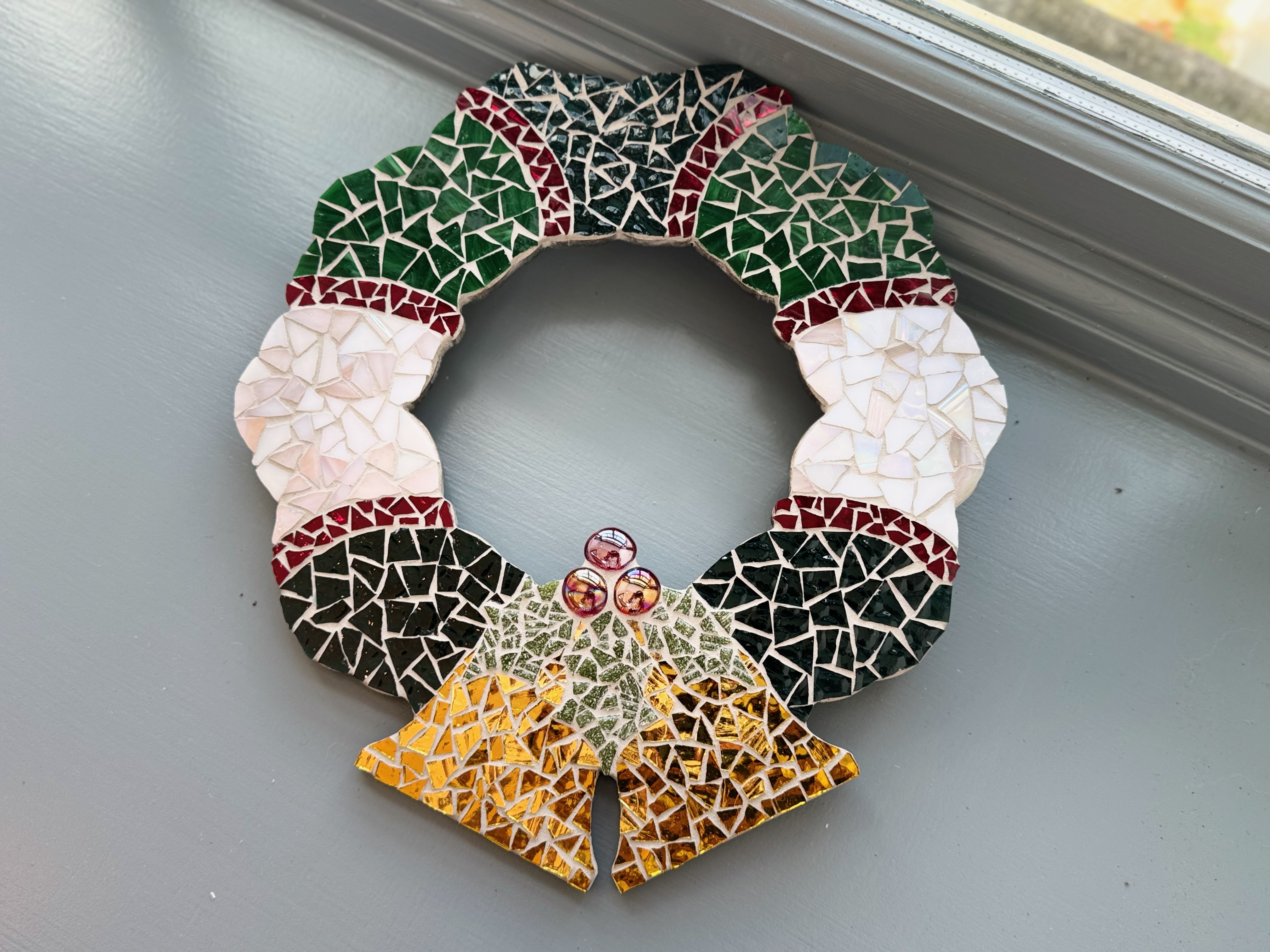 Mosaic wreath making workshop