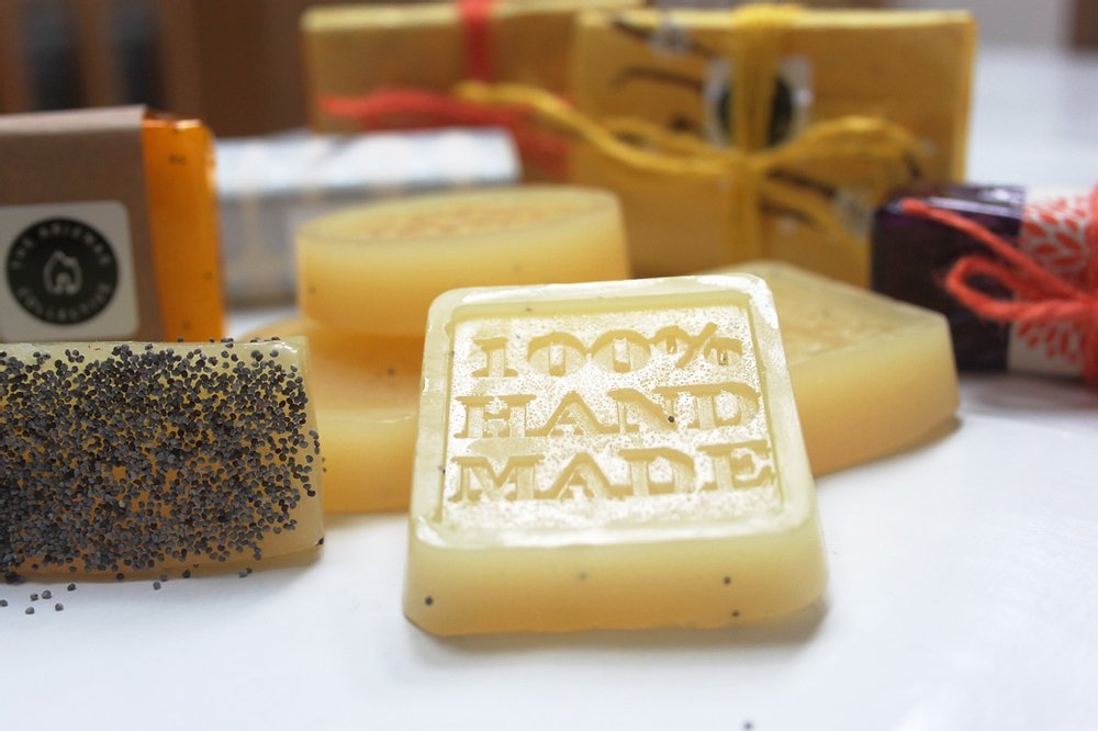 Have fun making your own soap bars | private class for up to 10 people