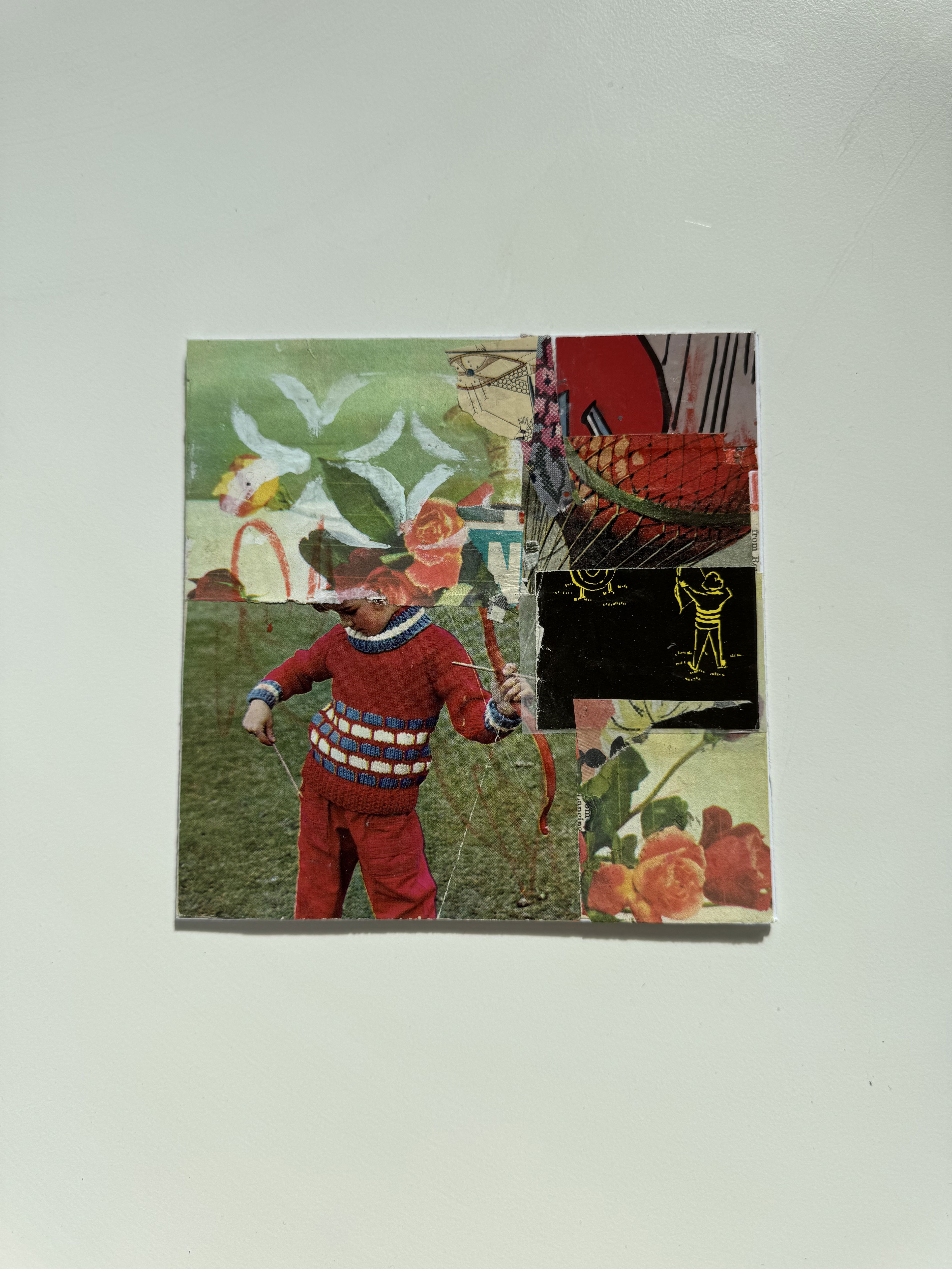 Beginners collage workshop: create a series of collaged greeting cards