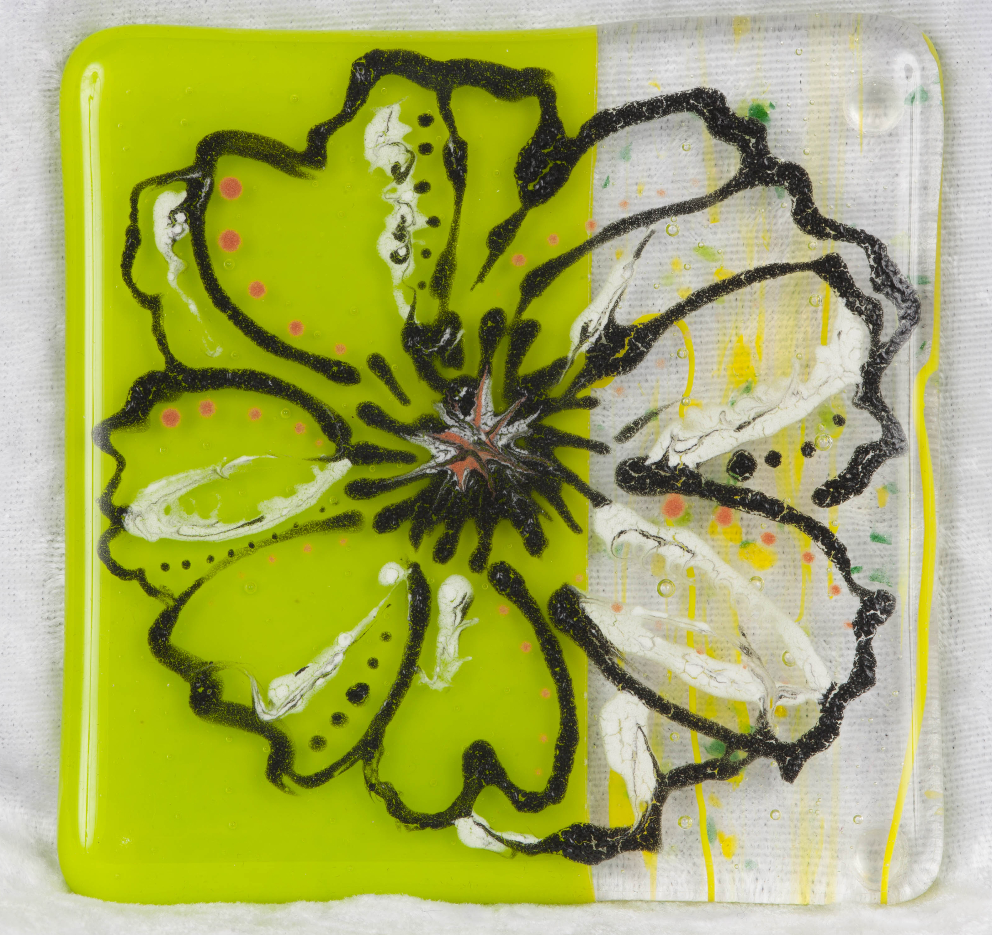 Fused Glass Coaster