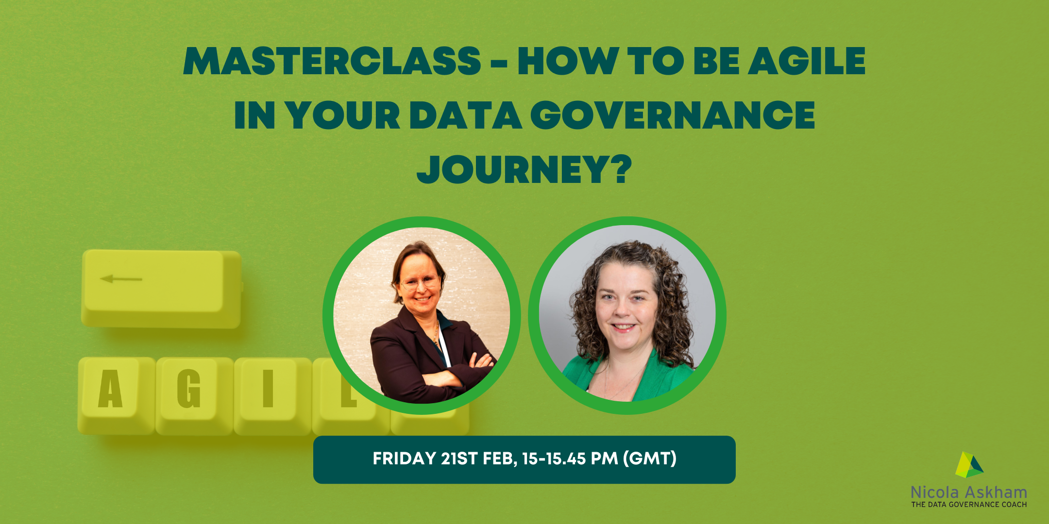 Masterclass - How to BE agile in Your Data Governance Journey?