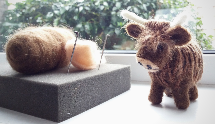 NEEDLE FELTING Workshop - Saturday 15th February - Aberdeen (H1 Building)