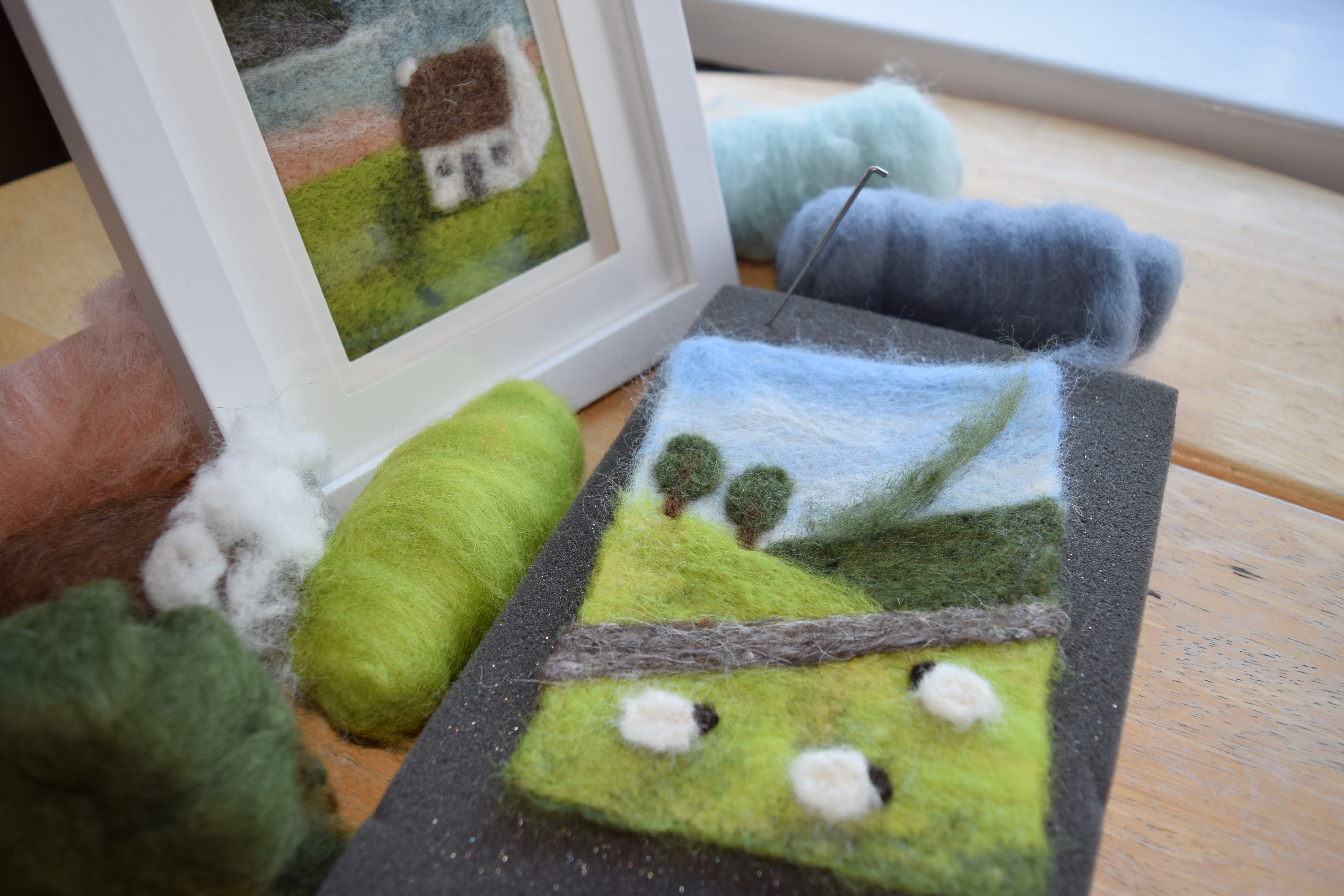 NEEDLE FELTING Workshop – Saturday 15th March – Aberdeen (H1, Hill of Rubislaw)