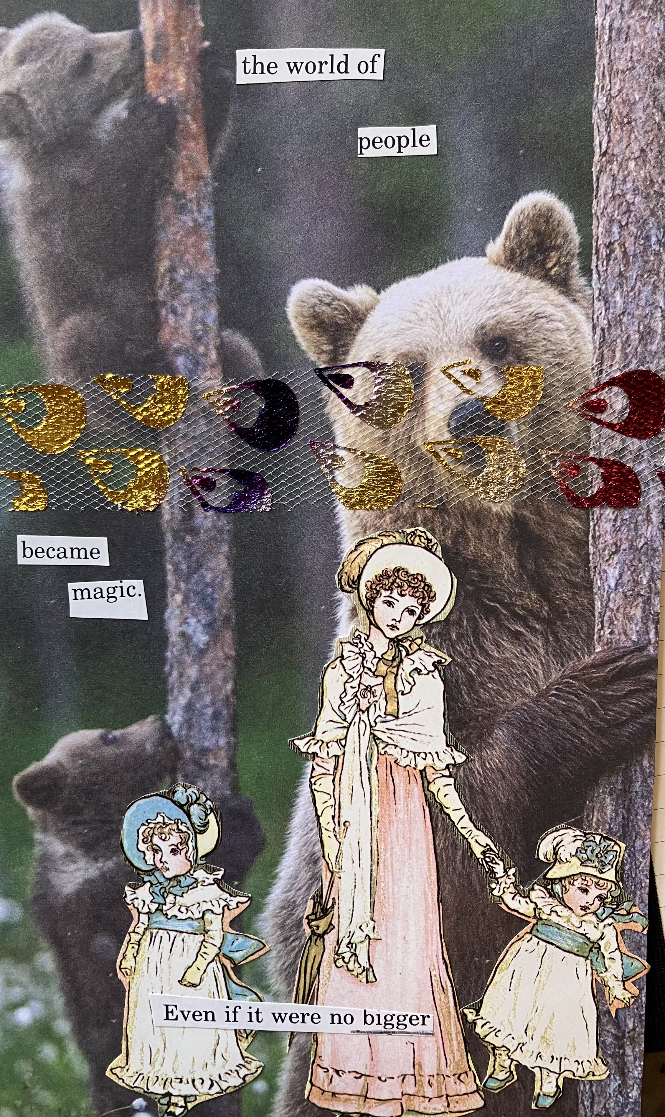  A Saturday for the wonder of SoulCollage® and found words in Hartley Wintney