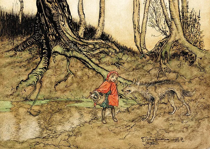 One to One deep-dive into your intuitive knowing: Little Red Riding Hood