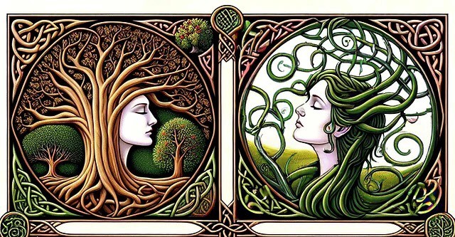 One to One deep-dive into your intuitive knowing:Meet The Green man and Woman- Re-sourcing archetypes for our time