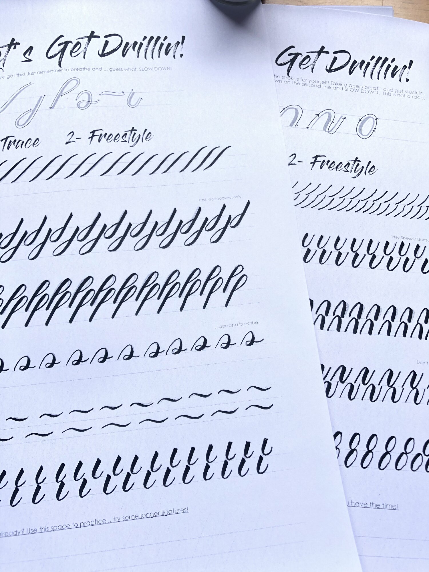 Beginners Brush Pen Calligraphy Workshop At Home Kit