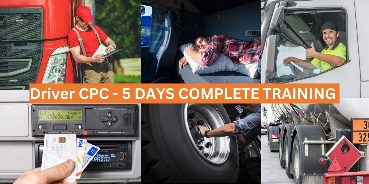 Driver CPC - 5 Day Periodic 7 Hour Course - Complete Training Course