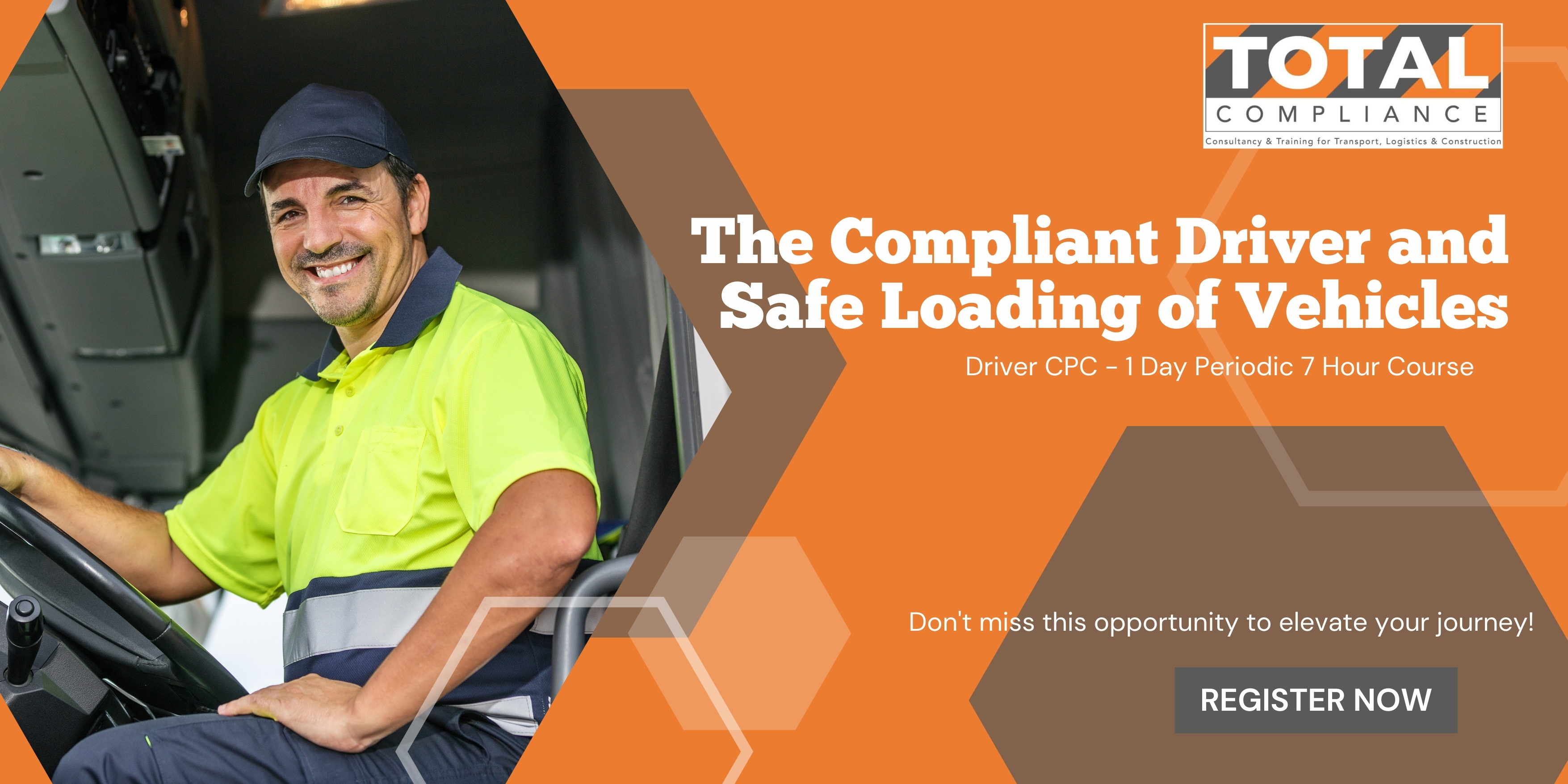 Driver CPC - 1 Day Periodic 7 Hour Course/ The Compliant Driver and Safe Loading of Vehicles - ONLINE