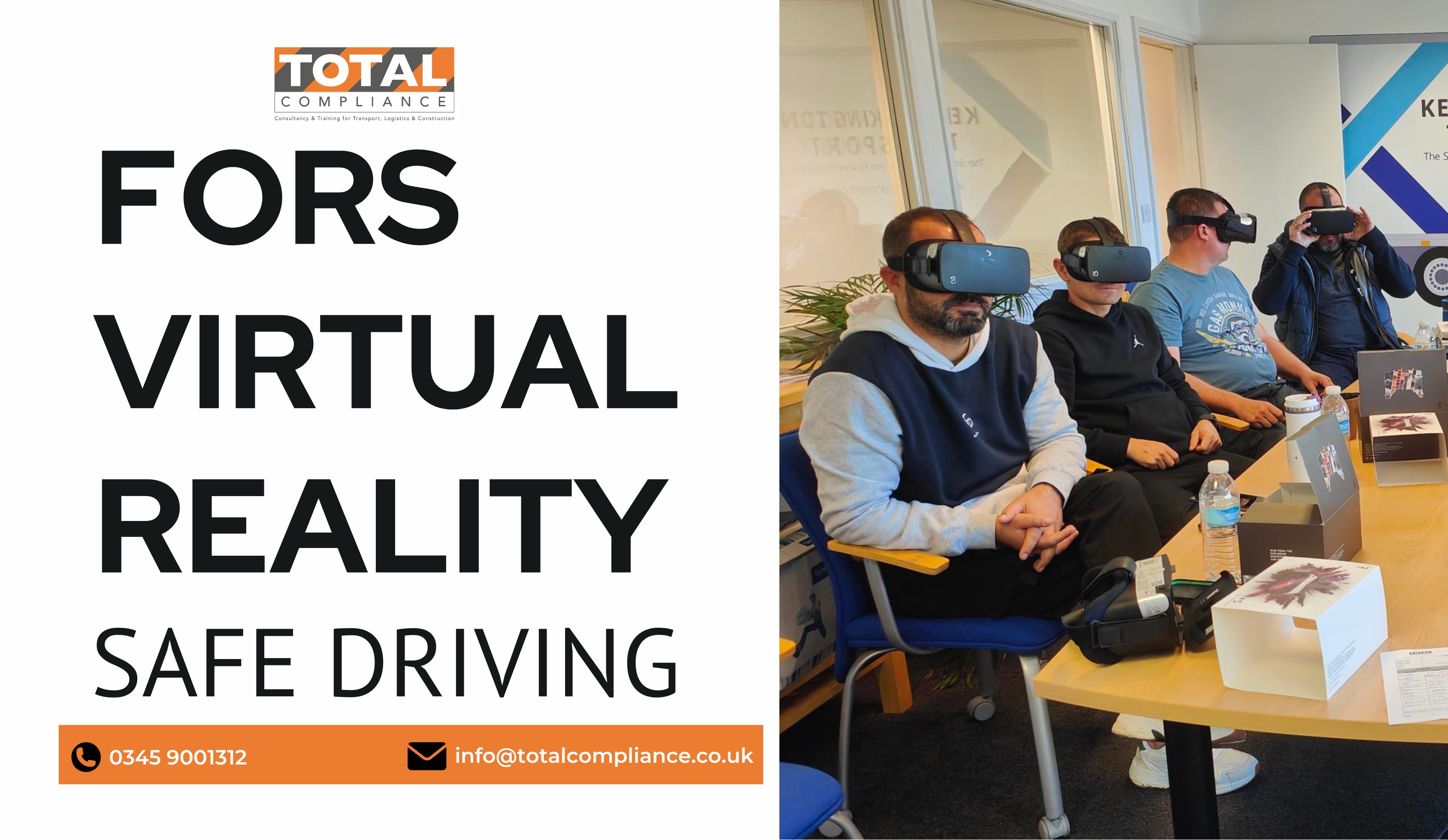 FORS Virtual Reality Safe Driving - Periodic 7 Hour CPC Course - Wakefield