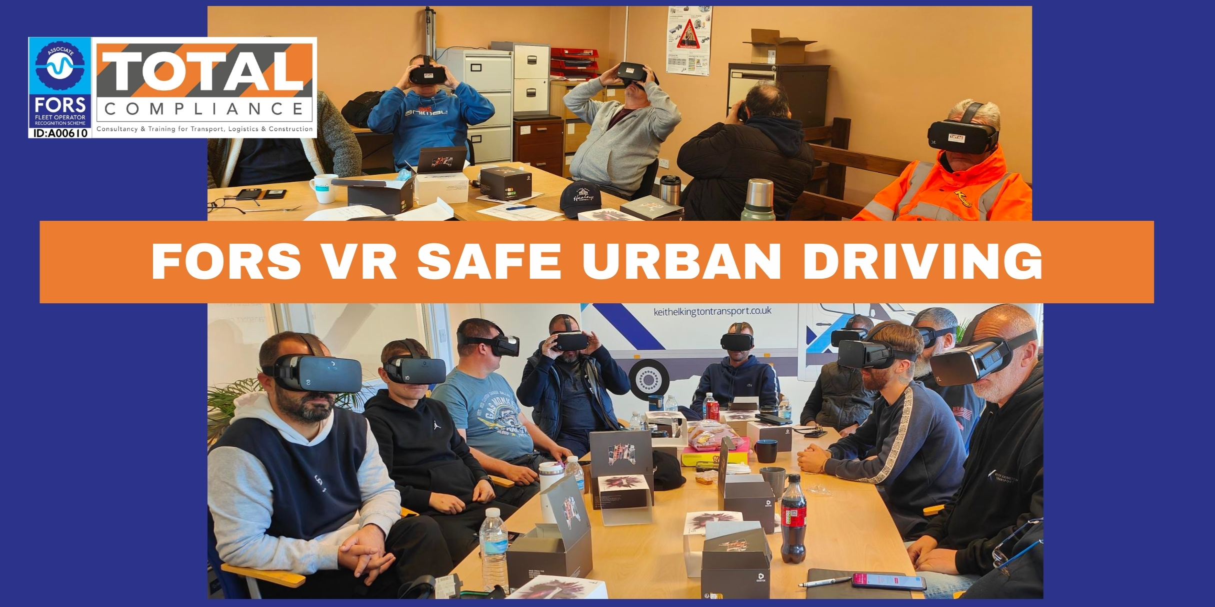 FORS Virtual Reality Safe Urban Driving - Periodic 7 Hour CPC Course - Grantham