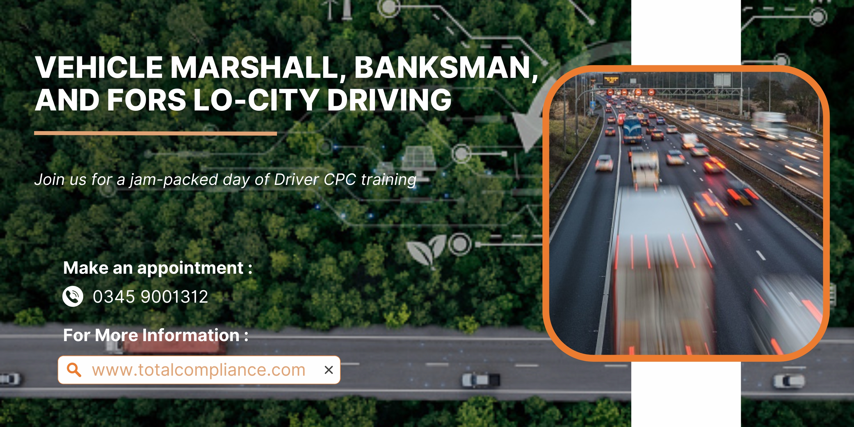 Driver CPC - 1 Day Periodic 7 Hour Course/ Vehicle Marshall,  Banksman and Working at Height