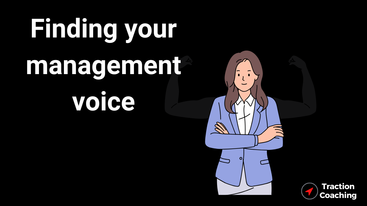 Find your management voice