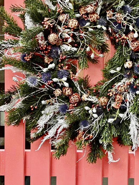 Christmas wreath workshop at West 16th, Dulwich - 10.12.24 